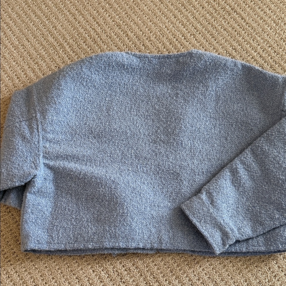 H&M Light Blue Textured Jacket - Picture 4 of 4